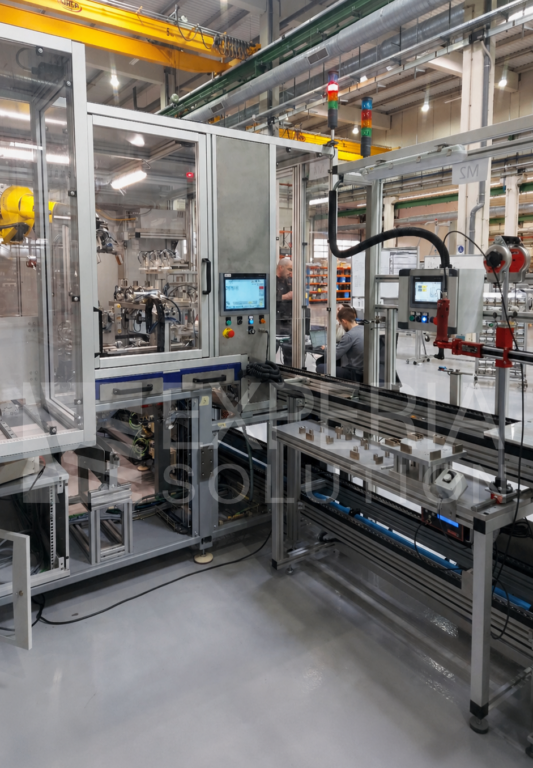 Mondragon Lithium Battey Module Assembly Line