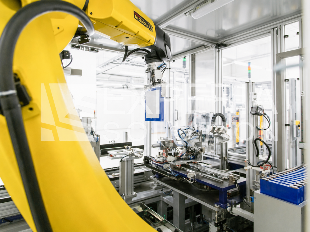 Mondragon Lithium Battey Module Assembly Line