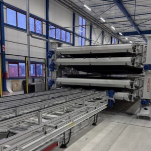 SM Innotech Incapcell 2-62-22 post double floor double heating PV laminator