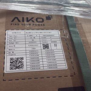 Aiko Bifacial TopCon 10BB PV cells